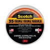 3M Scotch Vinyl Electrical Color Coding Tape, 3" Core, 0.75"x66 ft., Orng 500-10869